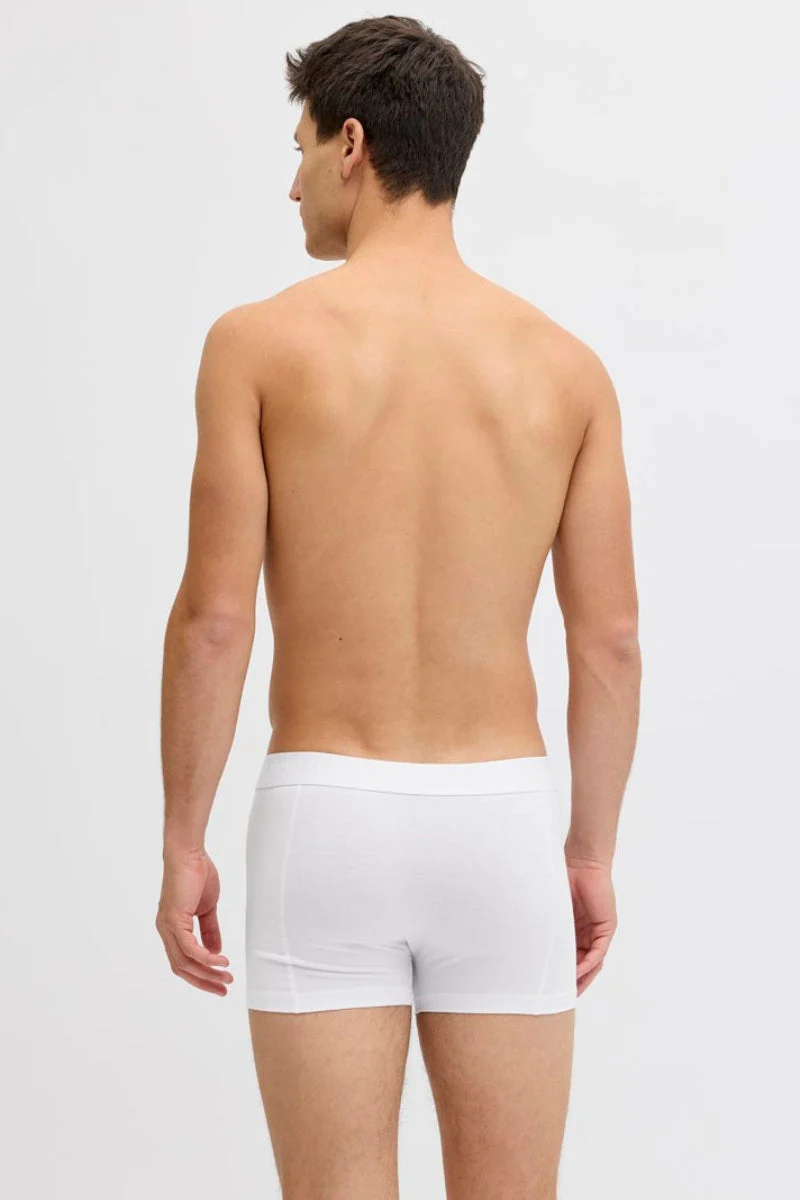 Jack & Jones Waistband Trunks White - Image 3