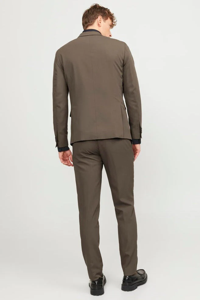 Jack & Jones Franco Slim Fit Suit Morel - Image 3