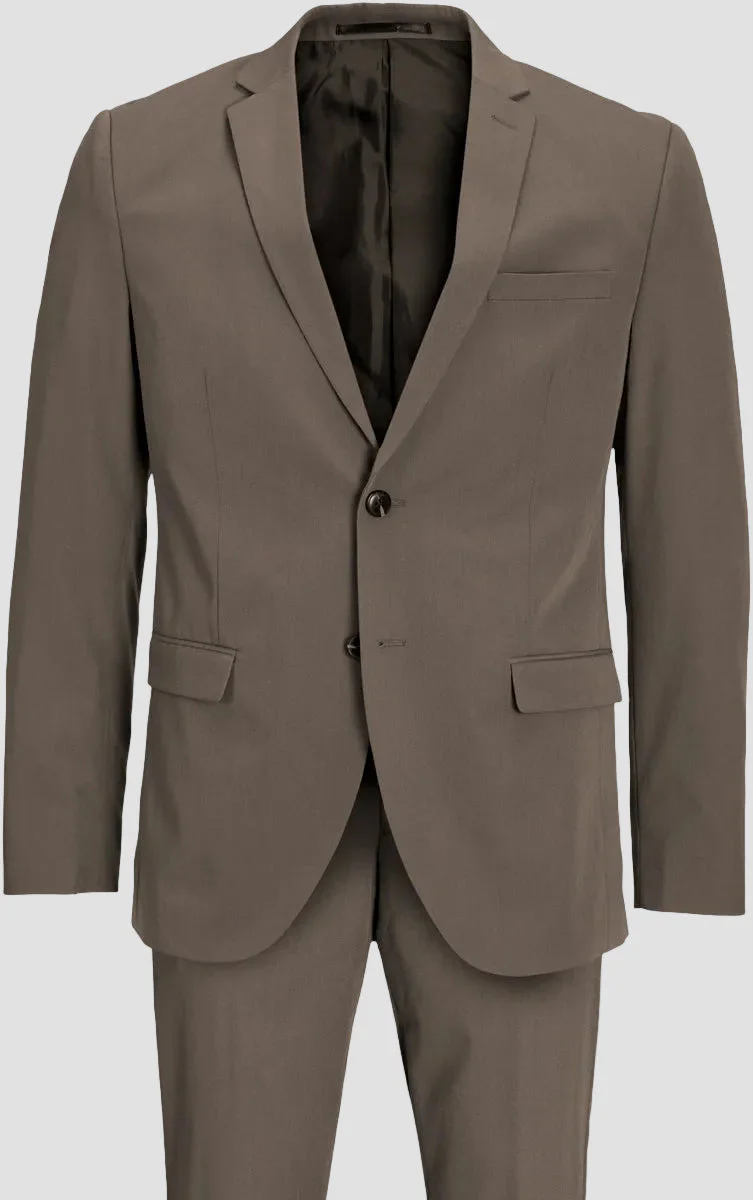 Jack & Jones Franco Slim Fit Suit Morel - Image 7