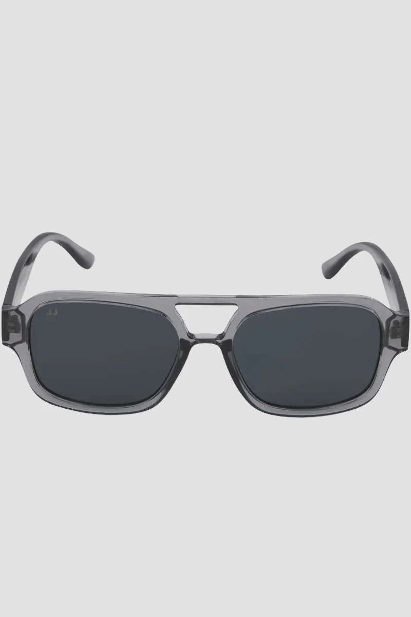 Jack & Jones Ryder Sunglasses Graveyard Grey