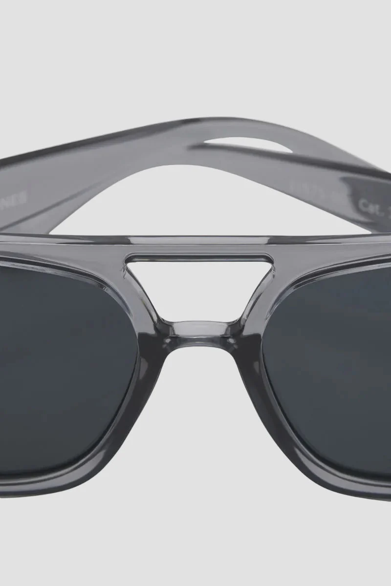 Jack & Jones Ryder Sunglasses Graveyard Grey - Image 4