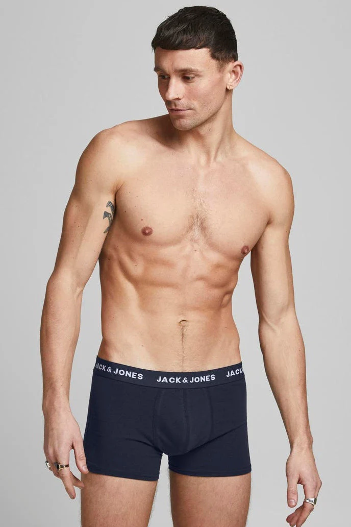 Jack & Jones Solid Trunks 10 Pack Navy Blazer - Image 6