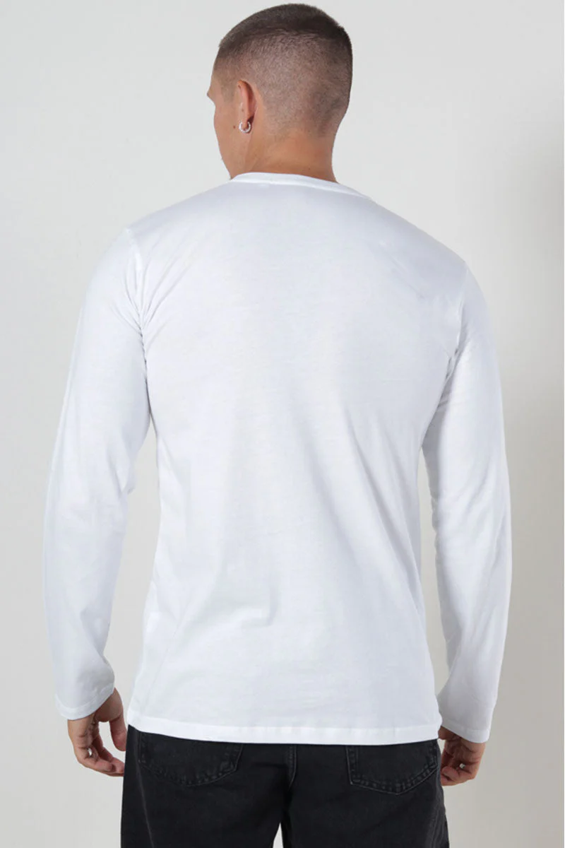 Liebhaveri Organic Bazo Tee LS White - Image 4