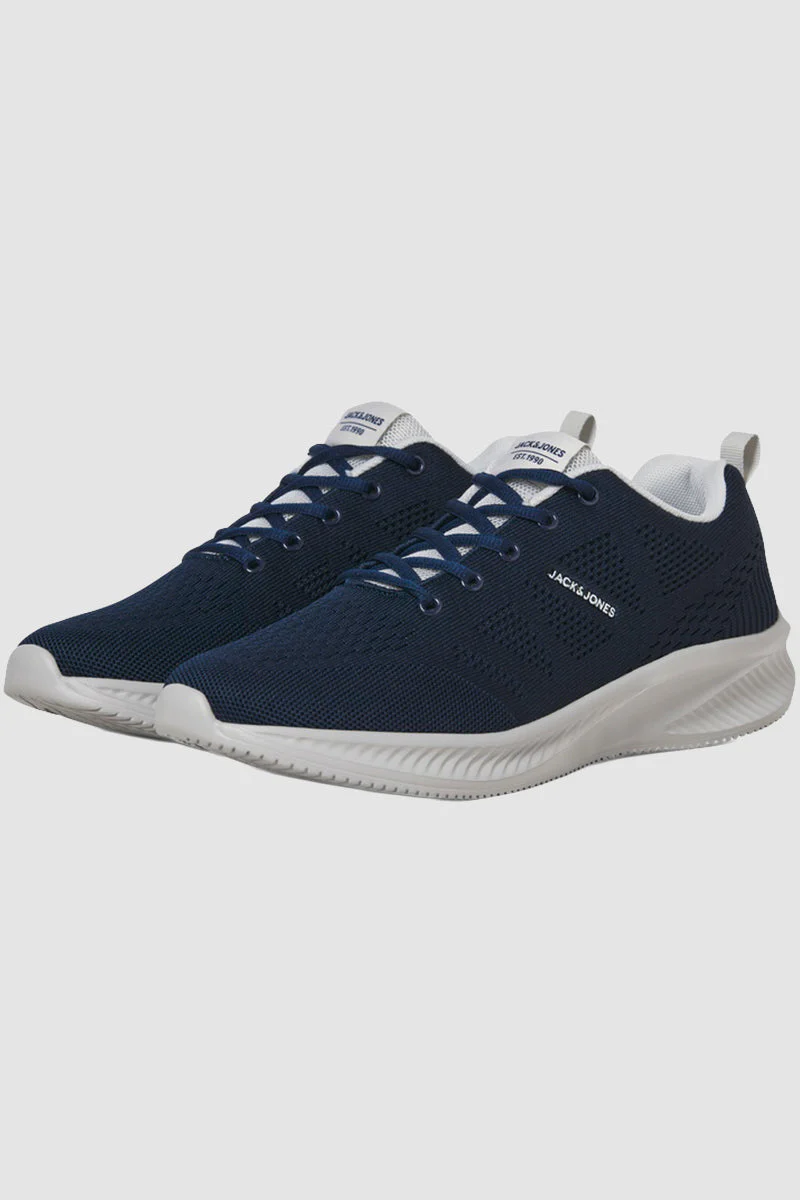 Jack & Jones Croxley Knit Sneaker Navy Blazer - Image 5