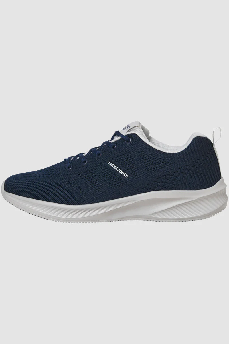 Jack & Jones Croxley Knit Sneaker Navy Blazer - Image 6