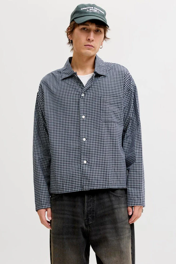 Jack & Jones Austin Clean Check Sky Captain