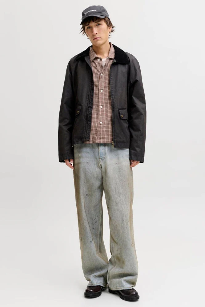Jack & Jones Austin Clean Check Shirt Nutmeg - Image 2