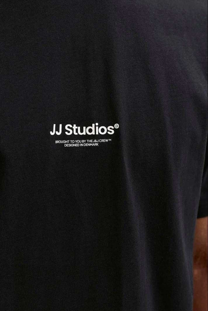 Jack & Jones Soho Tee SS Crew Neck Black - Image 6