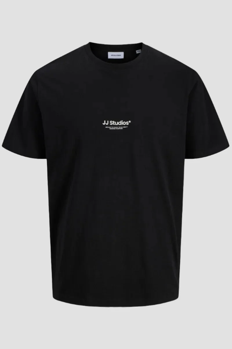 Jack & Jones Soho Tee SS Crew Neck Black - Image 7