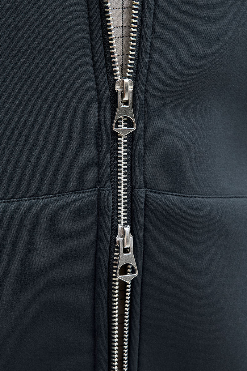 Jack & Jones Cover Scuba Sweat Zip Hood Outer Space - Image 6