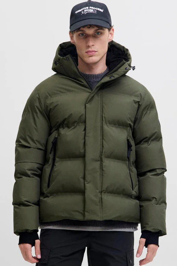 Jack & Jones Cofusion Puffer Jacket Grape Leaf