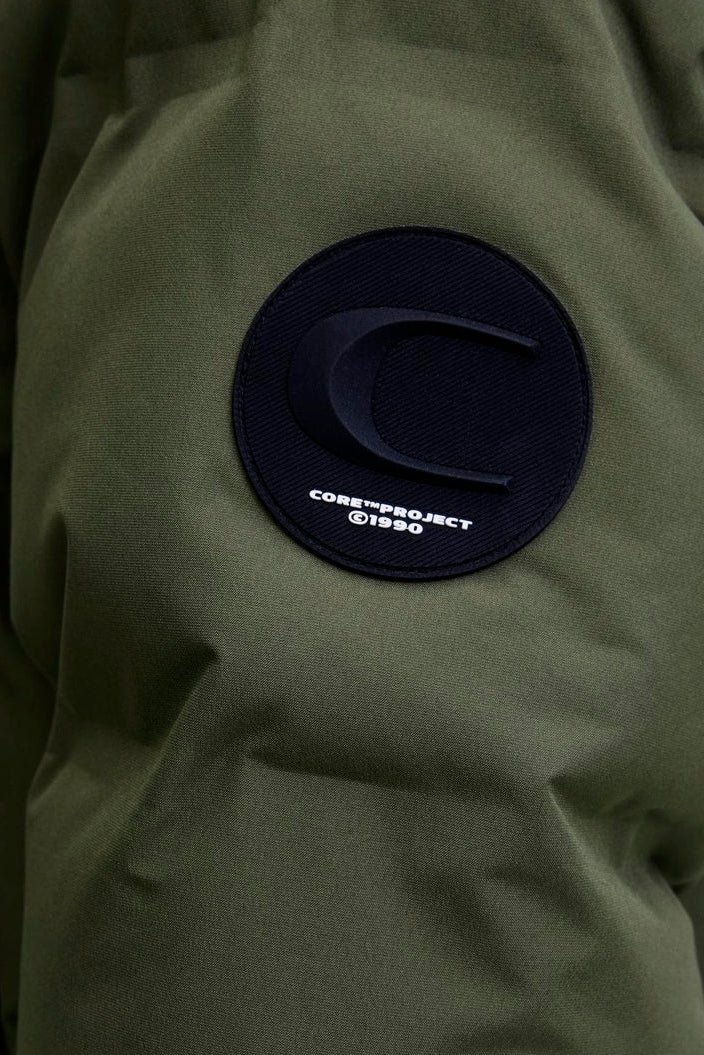 Jack & Jones Cofusion Puffer Jacket Grape Leaf - Image 6