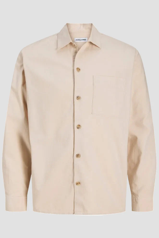 Jack & Jones Tristan Overshirt LS Moonbeam - Image 7