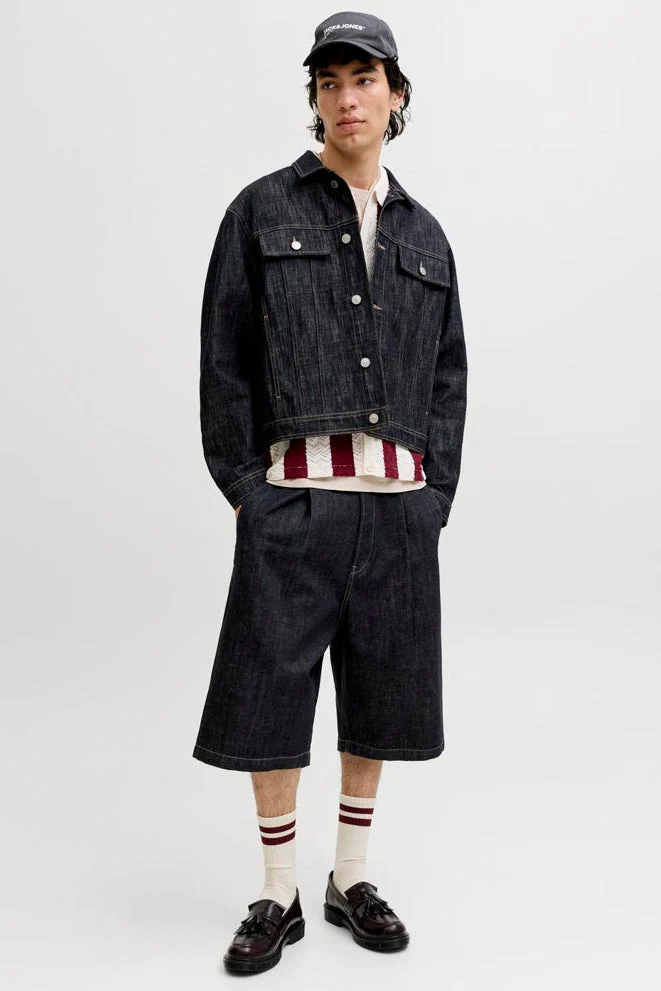 Jack & Jones Irond Lloyd Shorts Blue Denim - Image 2