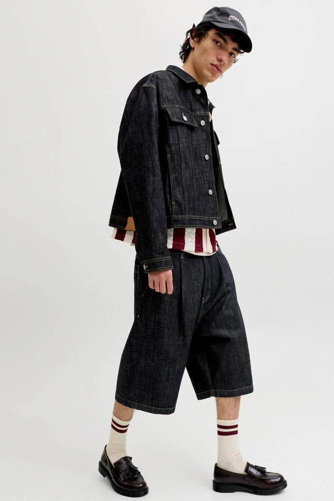 Jack & Jones Irond Lloyd Shorts Blue Denim - Image 4