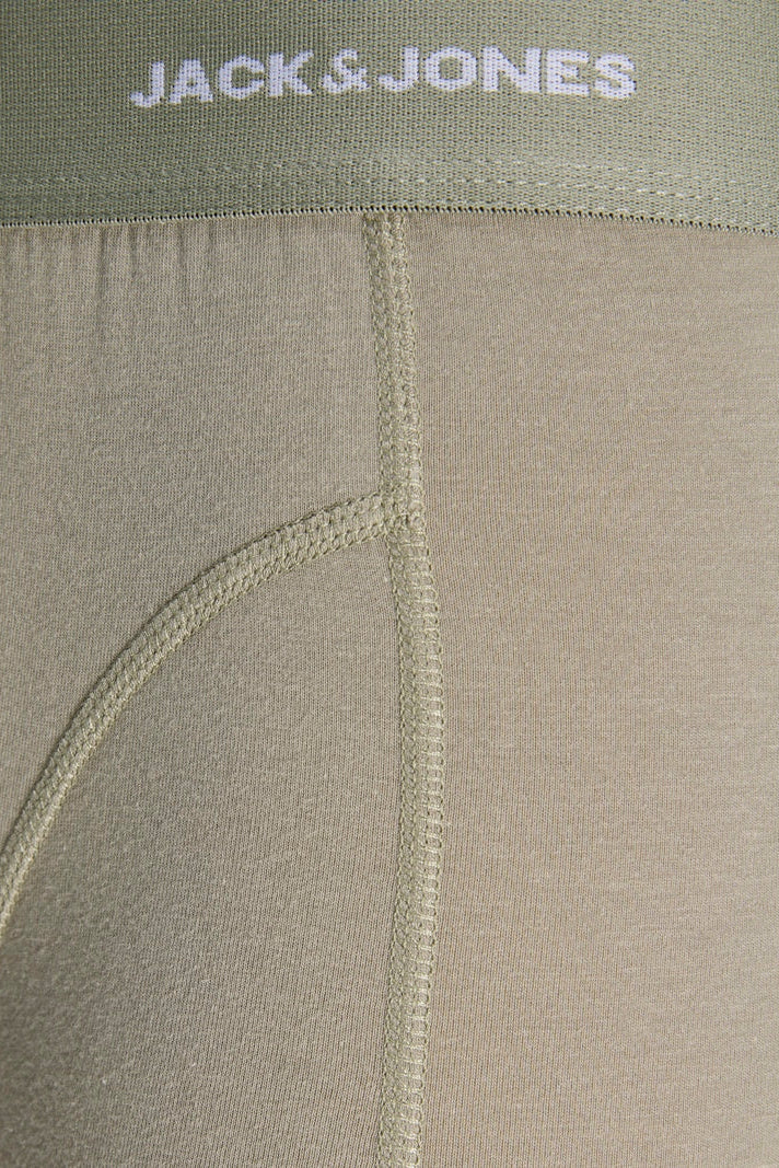 Jack & Jones Gabriel Bamboo Trunks 3 Pack Smokey Olive - Image 6