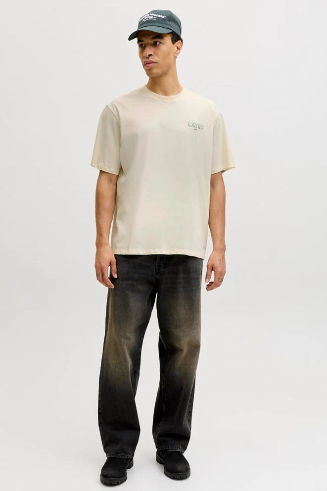 Jack & Jones Paradise Island Tee Antique White - Image 2