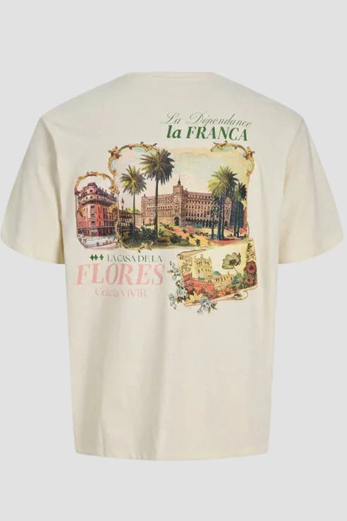 Jack & Jones Paradise Island Tee Antique White - Image 7