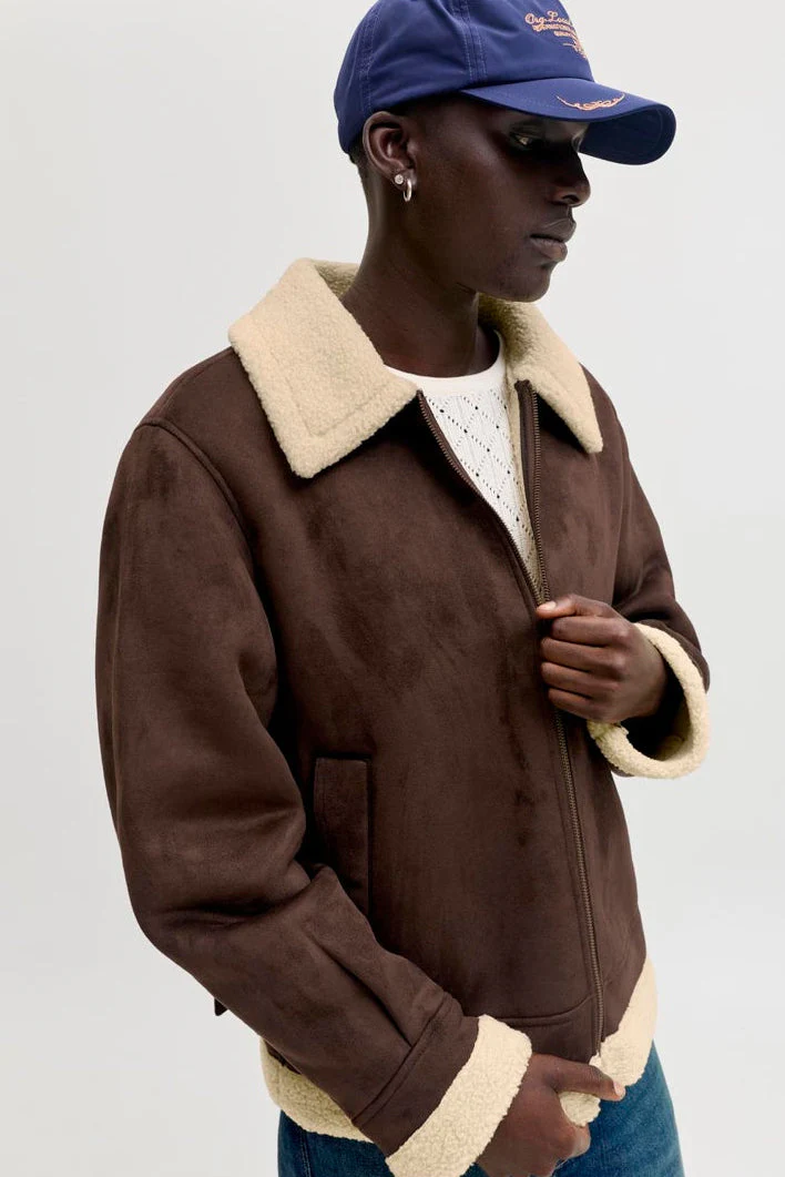 Jack & Jones Jorargos Aviator Chocolate Brown - Image 4