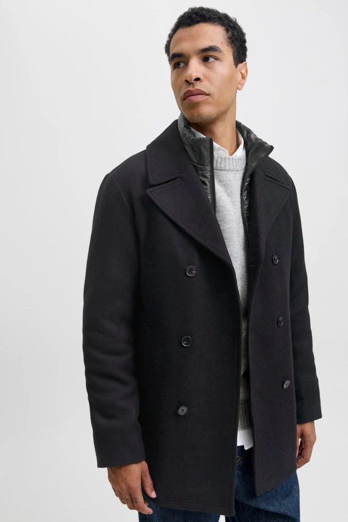 Jack & Jones Jedetroit Peacoat Black - Image 4