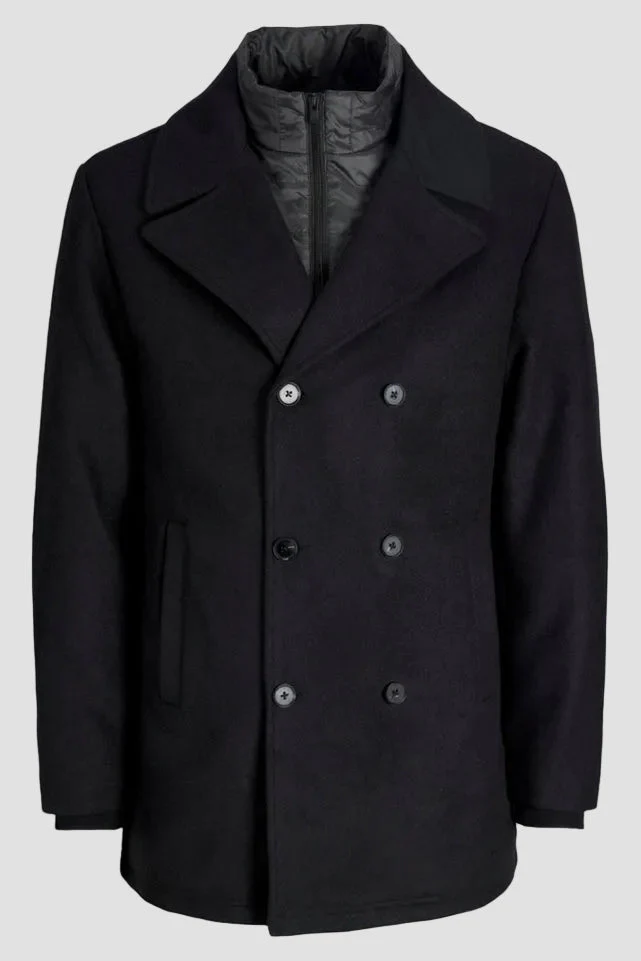Jack & Jones Jedetroit Peacoat Black - Image 7