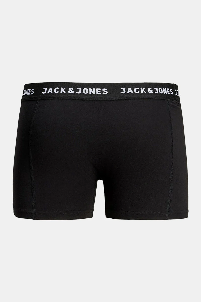 Jack & Jones HUEY TRUNKS 7 PACK NOOS Black Black - Black - Black - Black - Black - Black - Image 4