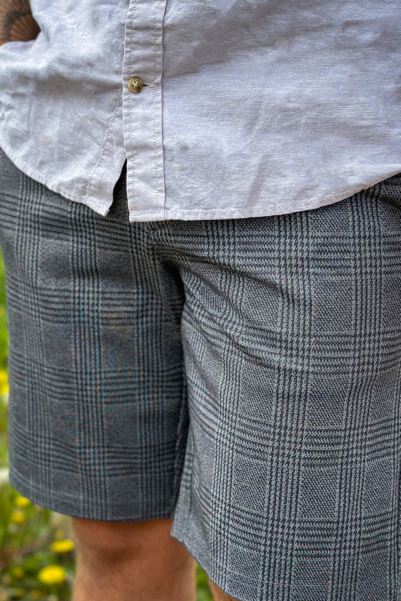 ONLY & SONS MARK SHORTS AOP GW 9927 Medium Grey Melange - Image 3