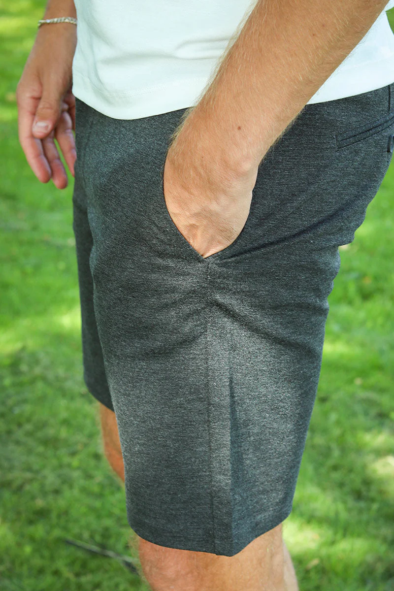ONLY & SONS MARK SHORTS  Dark Grey Melange - Image 4
