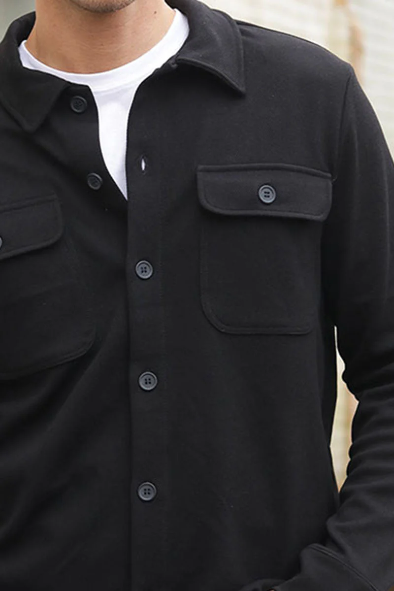 ONLY & SONS KODYL OVERSHIRT SWEAT Black - Image 3