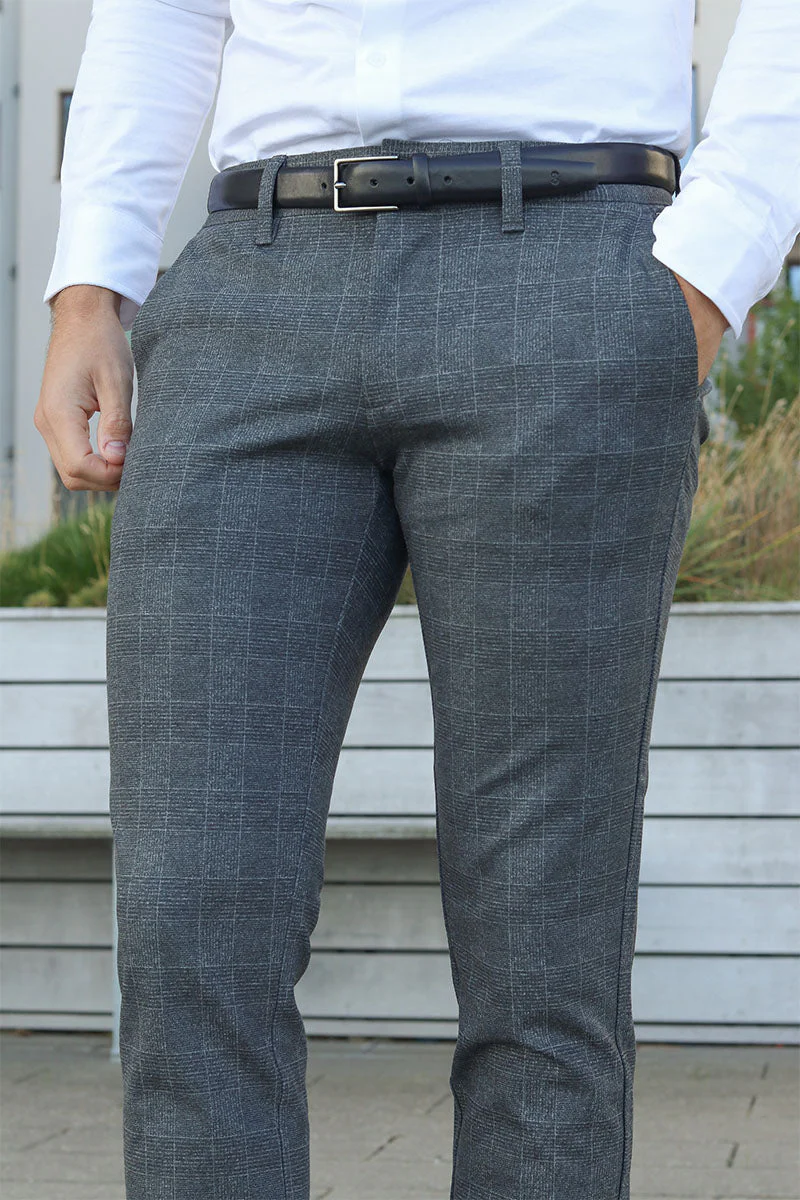 ONLY & SONS MARK PANTS CHECK  Black - Image 3