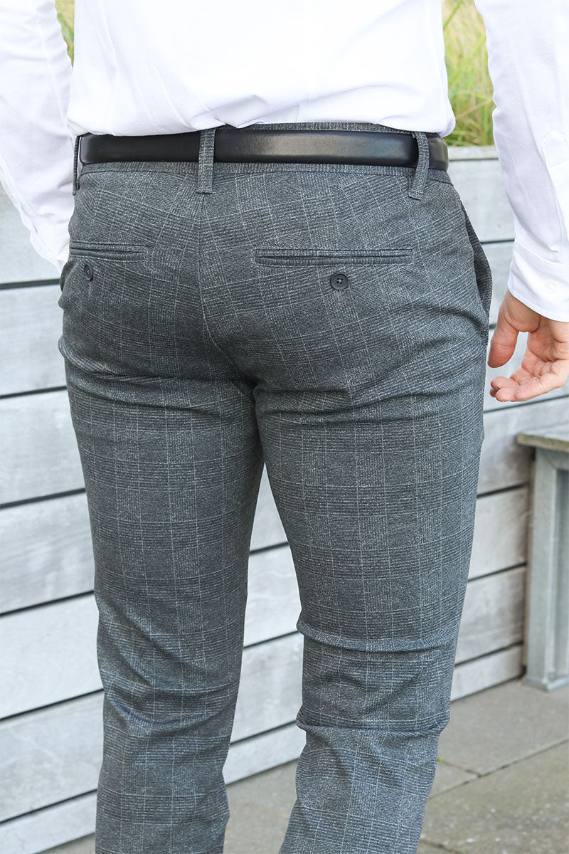 ONLY & SONS MARK PANTS CHECK  Black - Image 5