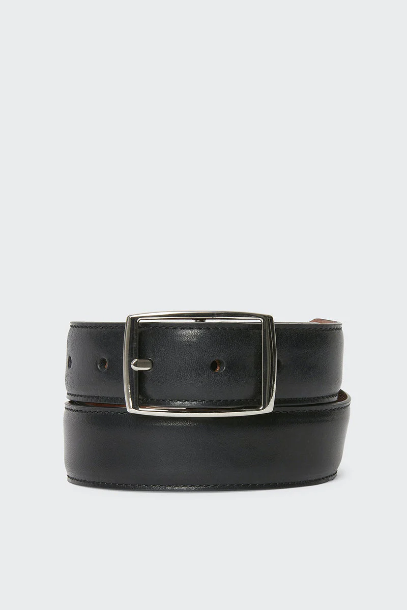Reversible Dagon Belt Black/Cognac - Image 3