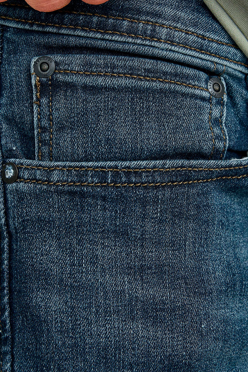 Jack & Jones Rick Regular Fit Shorts Blue Denim - Image 4