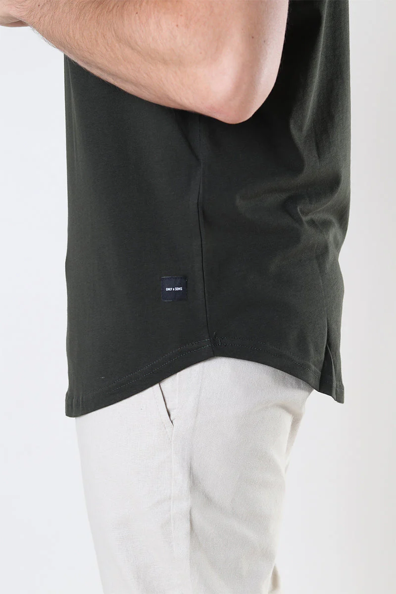 Only & Sons MATT LONGY SS TEE NOOS Rosin - Image 4