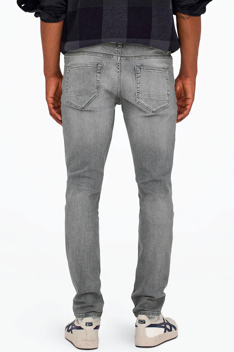 Only & Sons Loom Slim Fit 3227 Grey Denim - Image 5