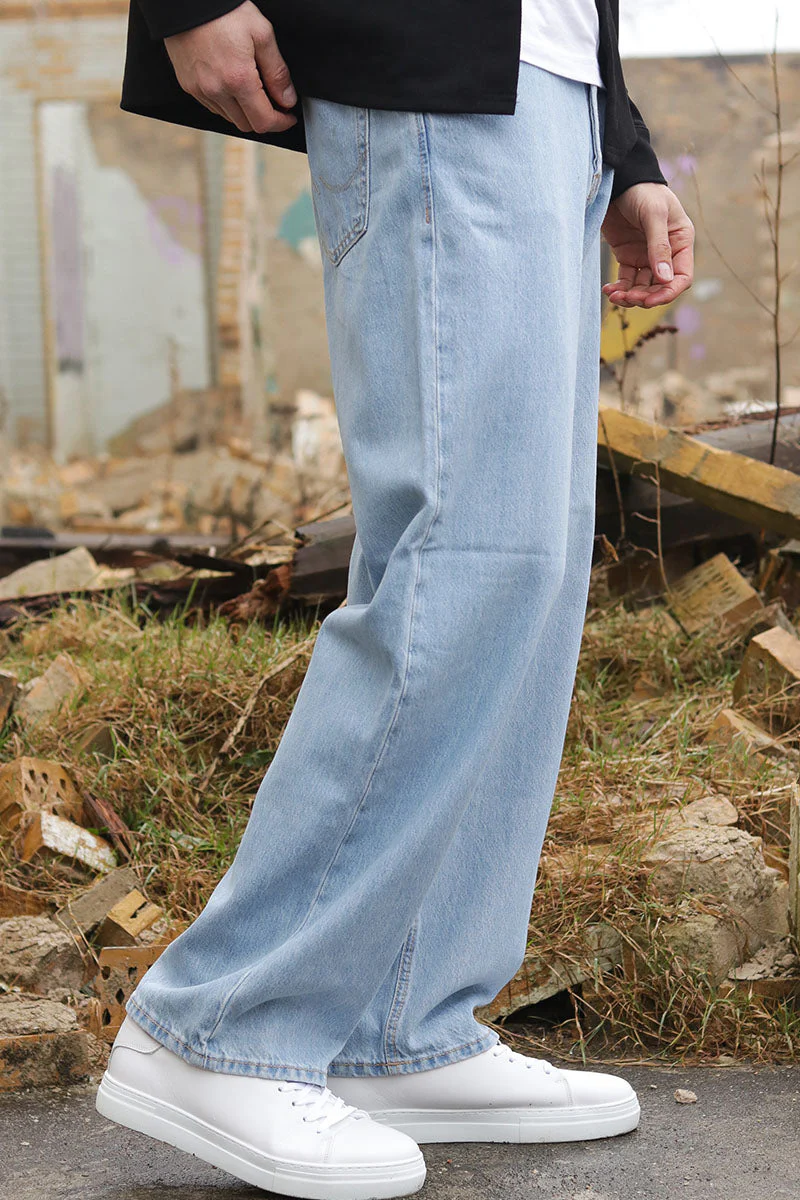 Jack & Jones Alex Baggy Fit 304 Blue Denim - Image 4
