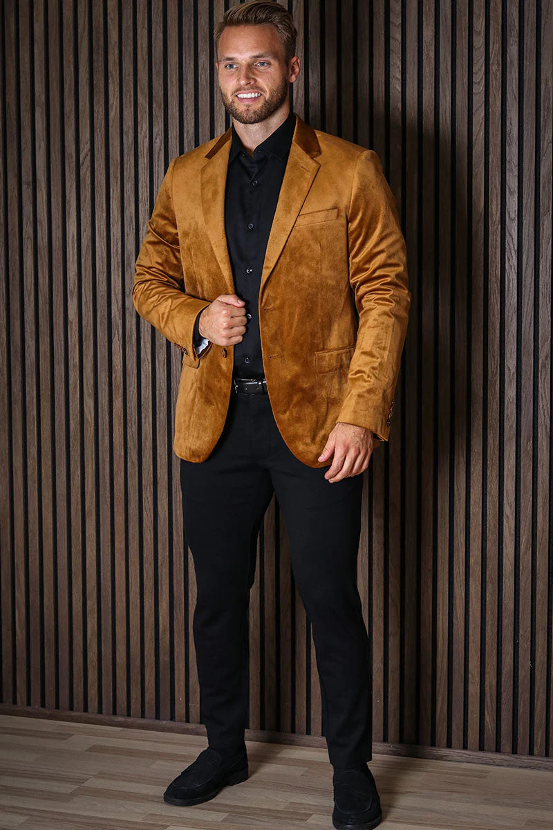 JEFF George Velour Blazer Rubber - Image 3