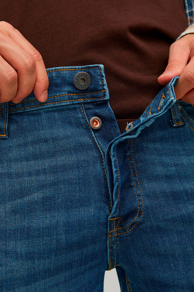 Jack & Jones Glenn Slim Fit 117 Blue Denim - Image 3