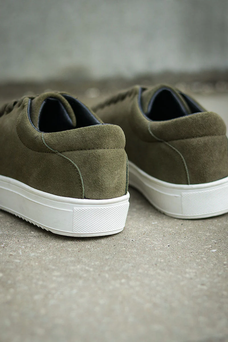 Liebhaveri Liberty Sneaker Suede Olive - Image 5