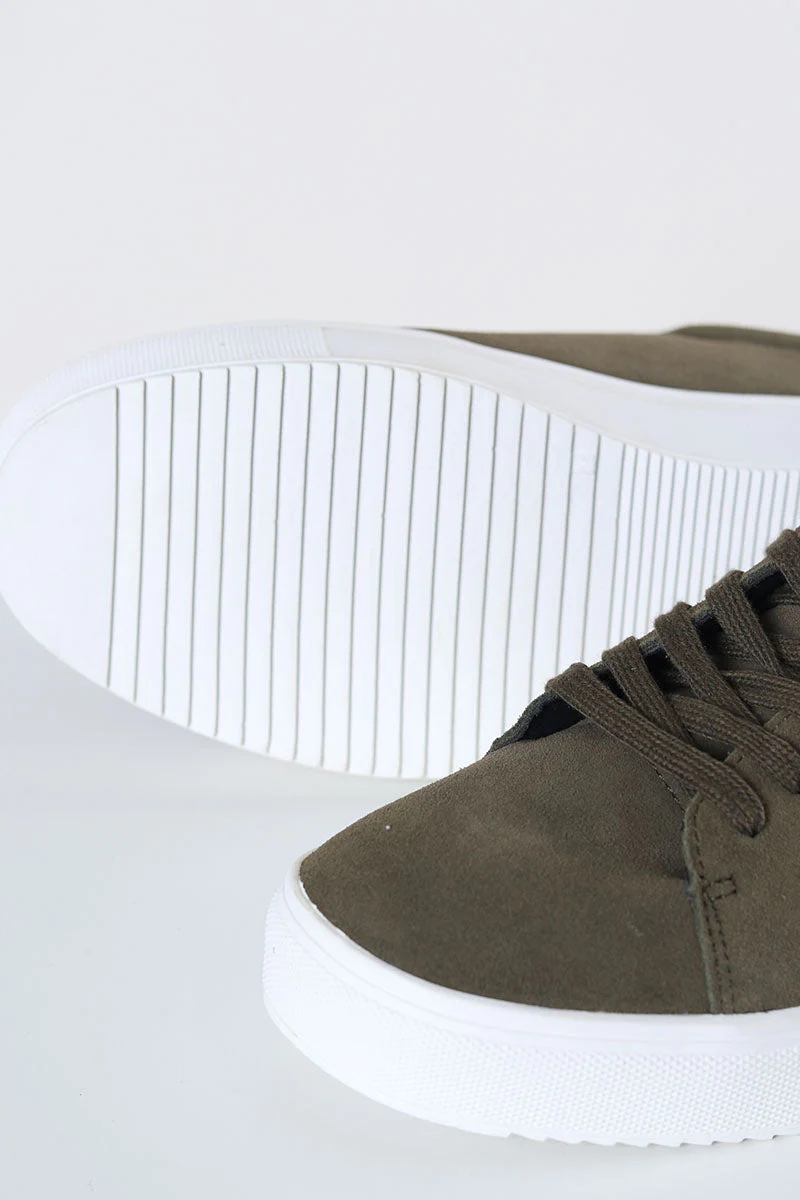 Liebhaveri Liberty Sneaker Suede Olive - Image 6