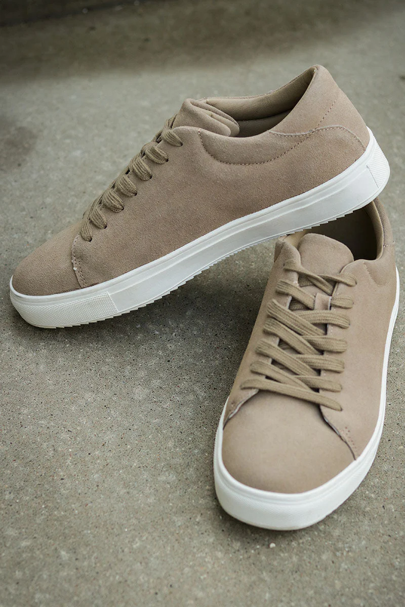Liebhaveri Liberty Sneaker Suede Taupe - Image 3