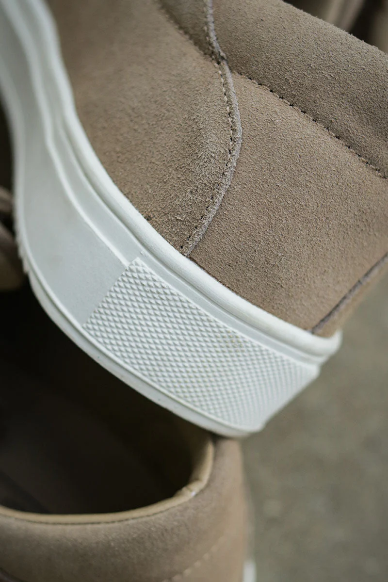 Liebhaveri Liberty Sneaker Suede Taupe - Image 7