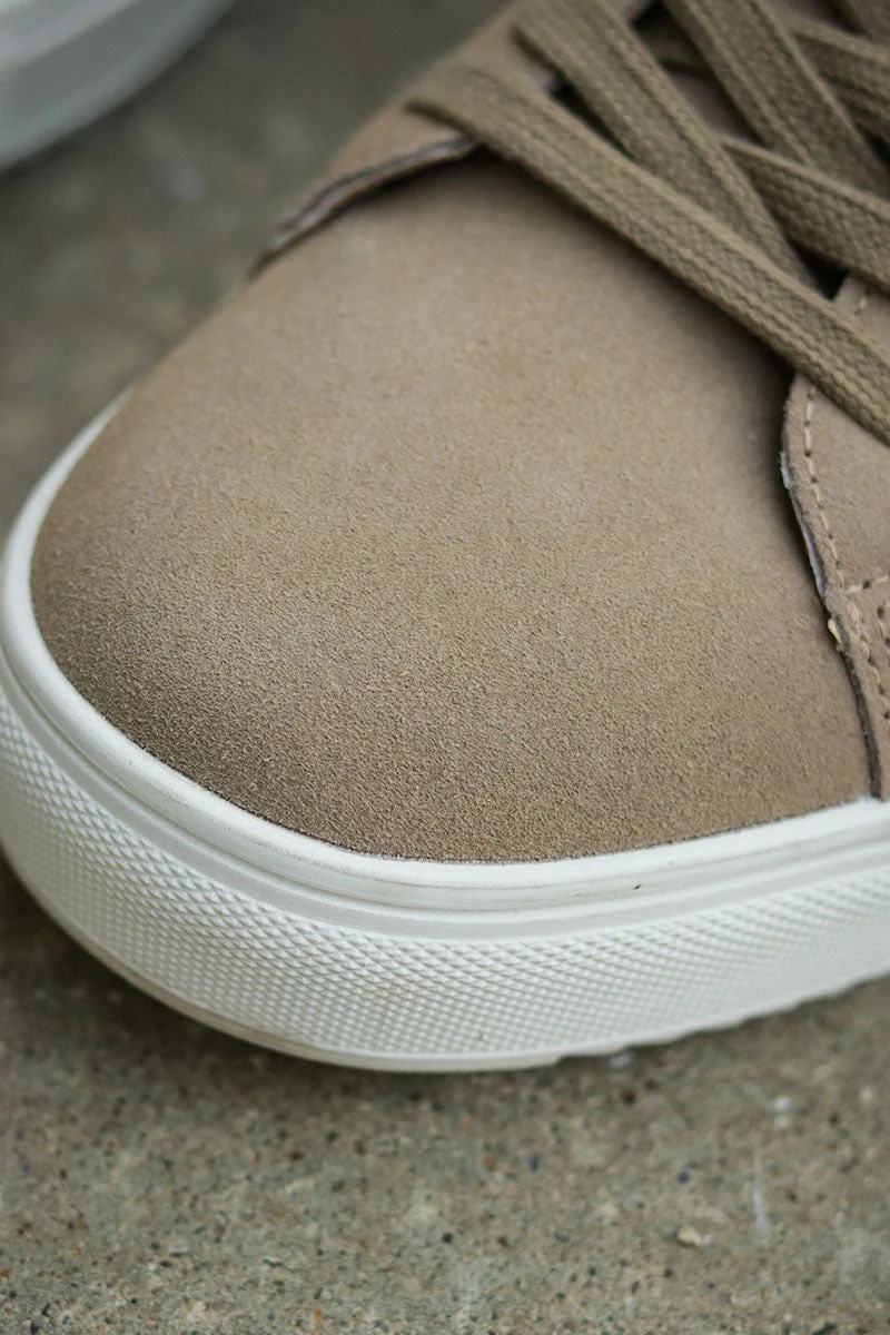 Liebhaveri Liberty Sneaker Suede Taupe - Image 9