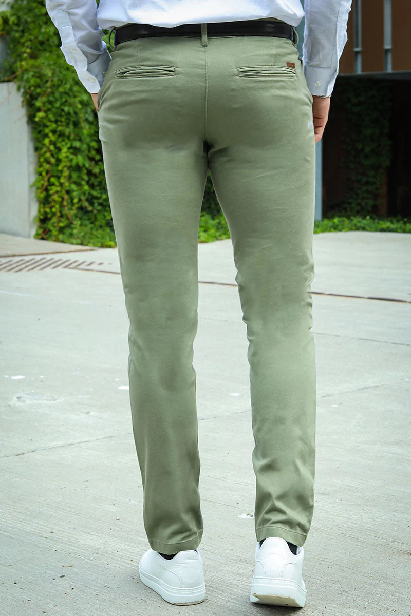 Jack & Jones  Marco Bowie Chinos Deep Lichen Green - Image 7