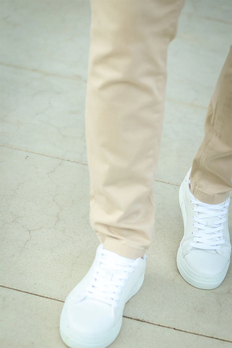 Jack & Jones Marco Bowie Chinos Oxford Tan - Image 5