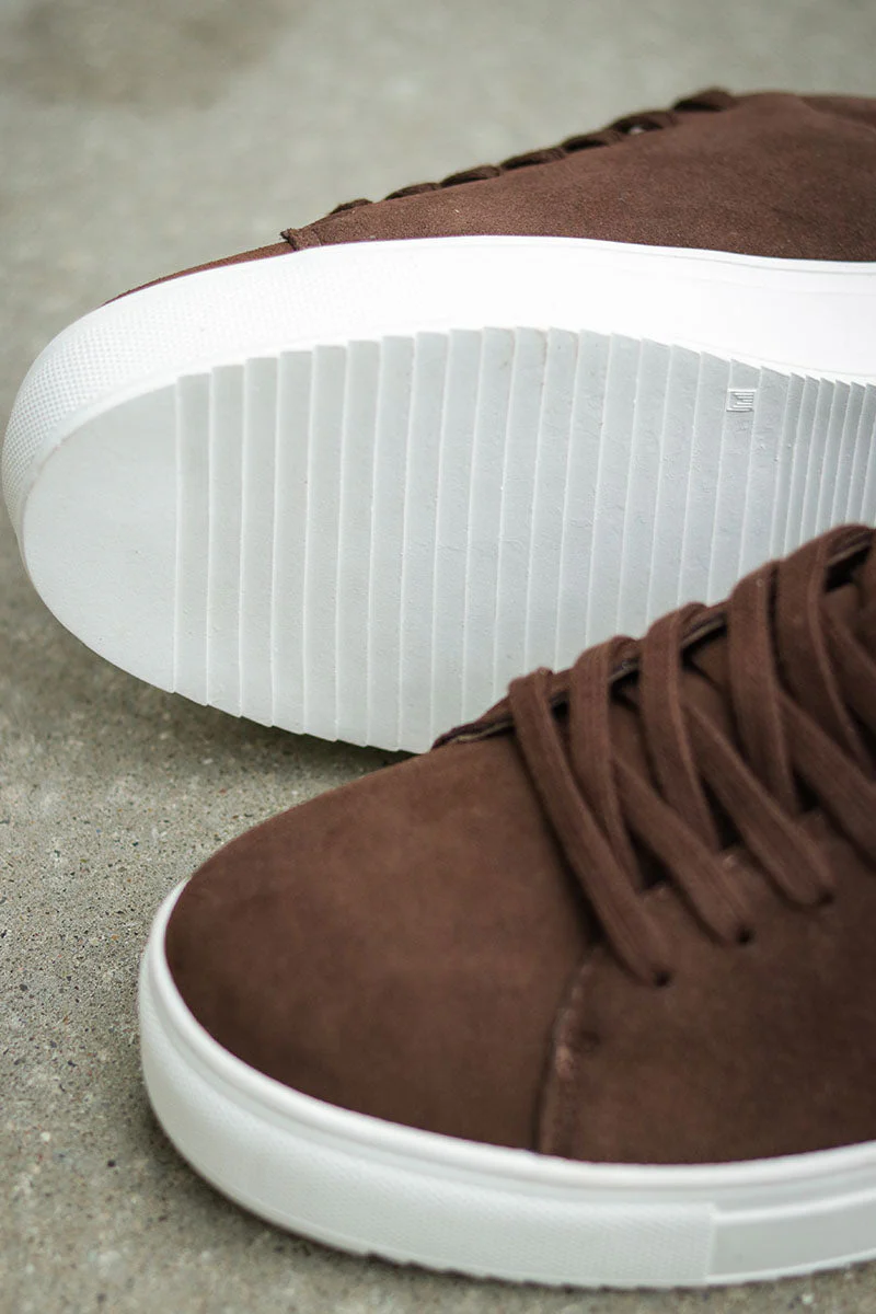 Liebhaveri Liberty Sneaker Suede Walnut - Image 4