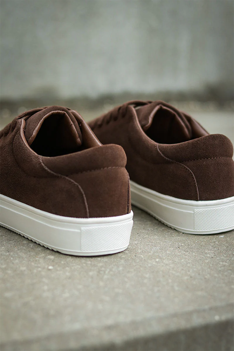 Liebhaveri Liberty Sneaker Suede Walnut - Image 7