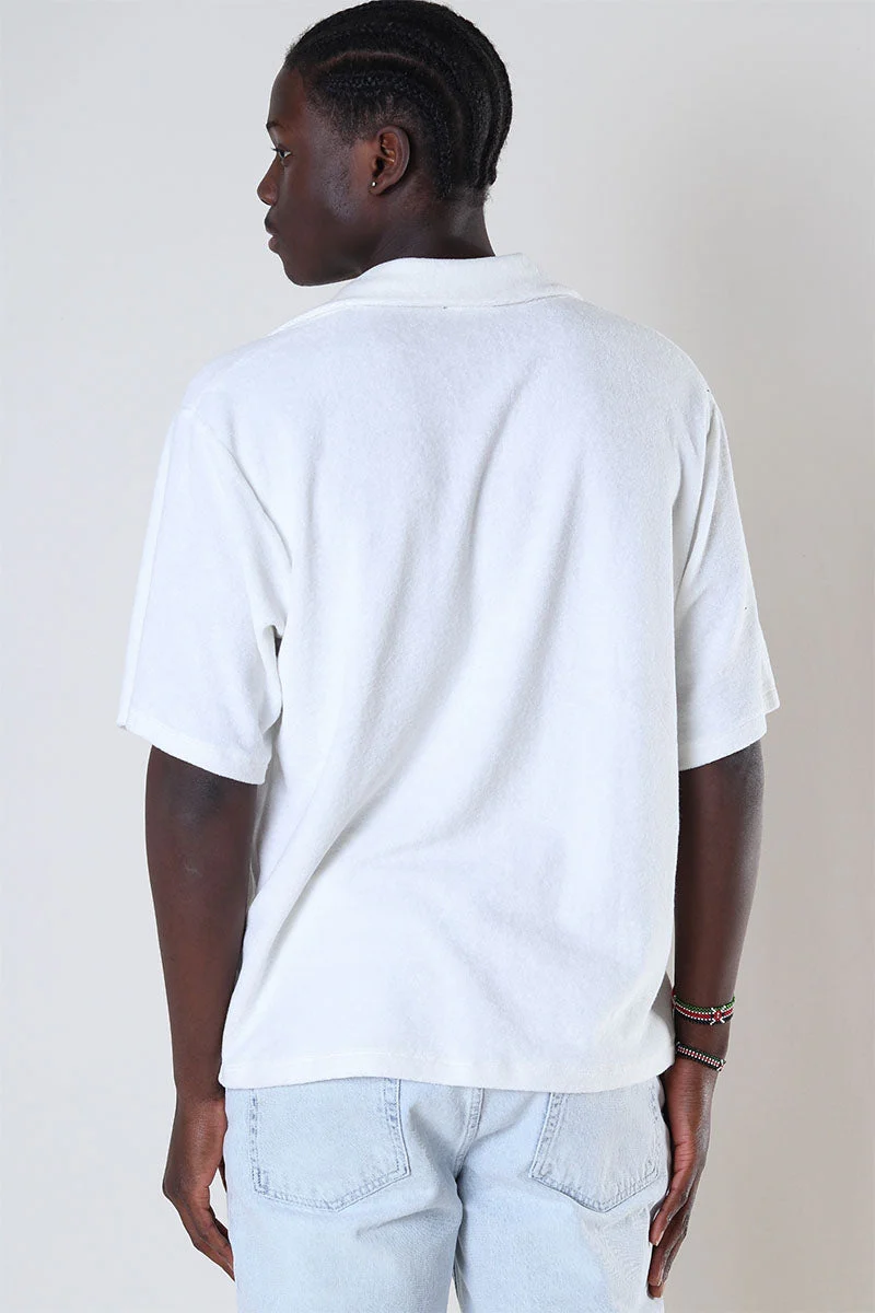 Jack & Jones Terry SS Resort Shirt Moonstruck - Image 7
