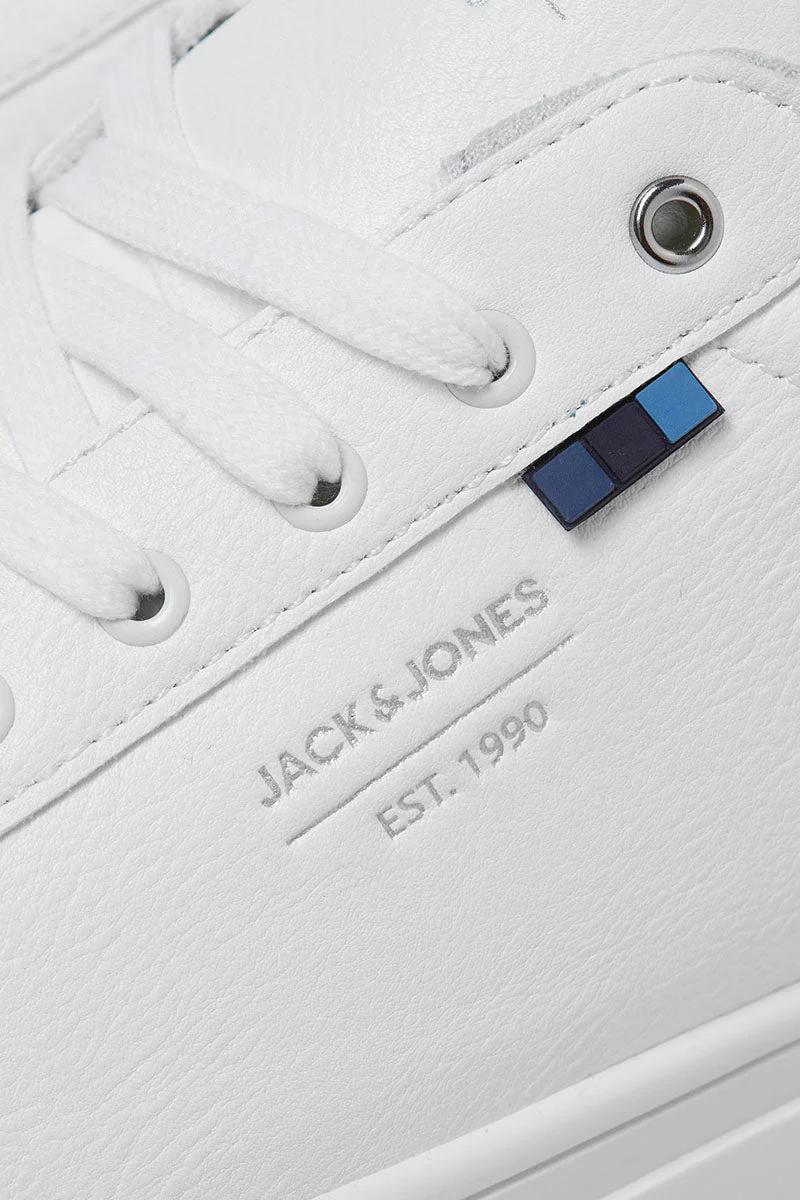 Jack & Jones Bale PU Sneakers Bright White - Image 5