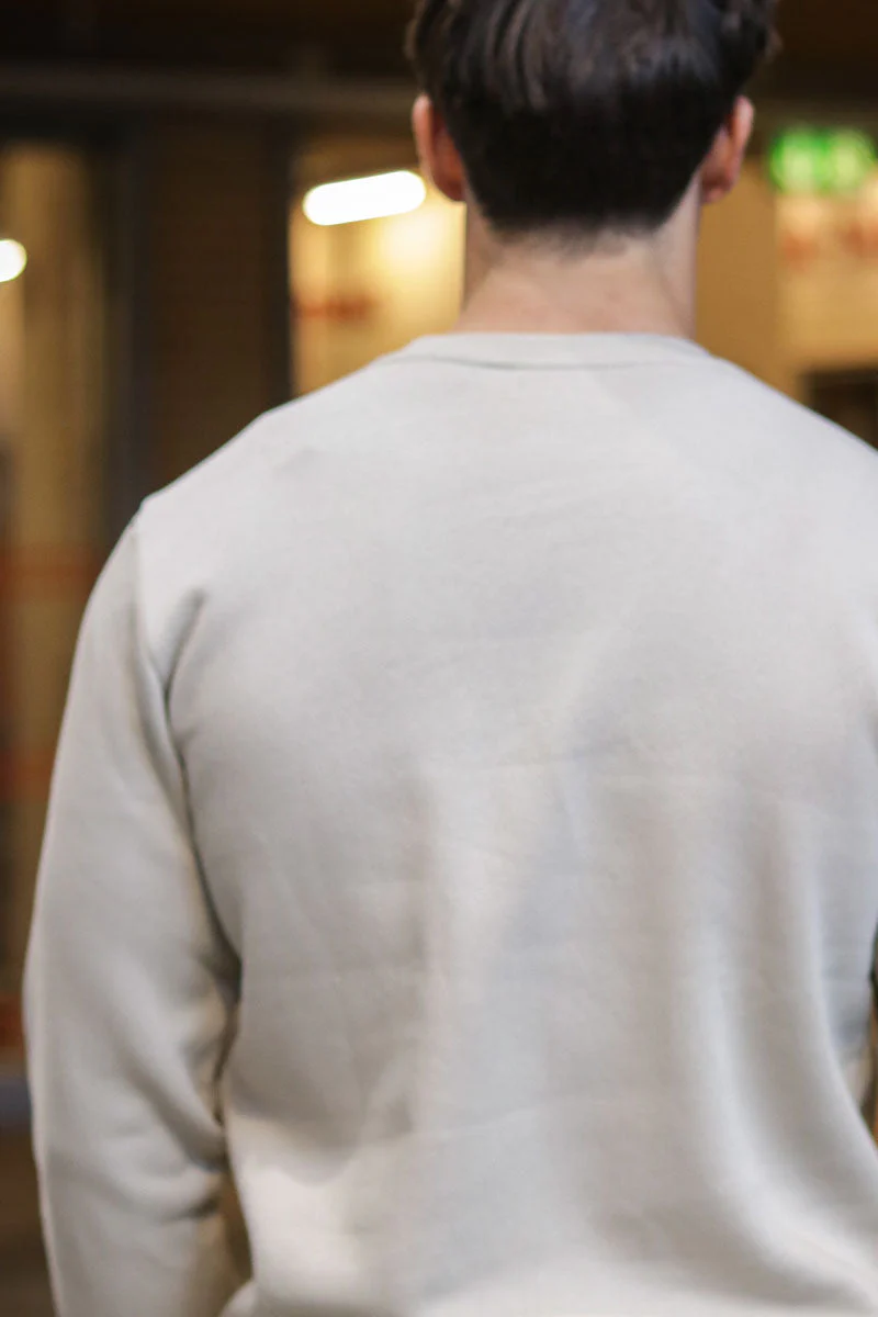 ONLY & SONS Ceres Crew Neck Sweat Silver Lining - Image 5